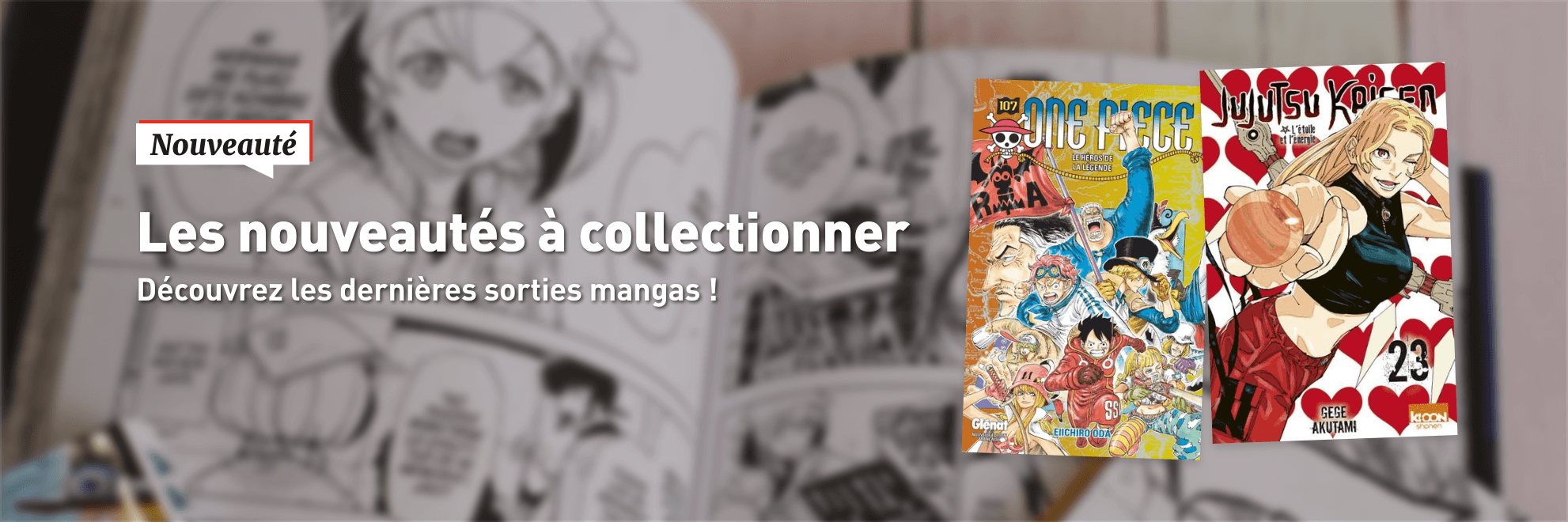 Nouveautés mangas Collector